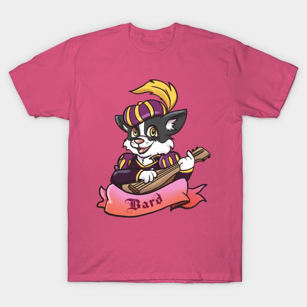 Kitty Classes - Bard T-Shirt by LucinaDanger